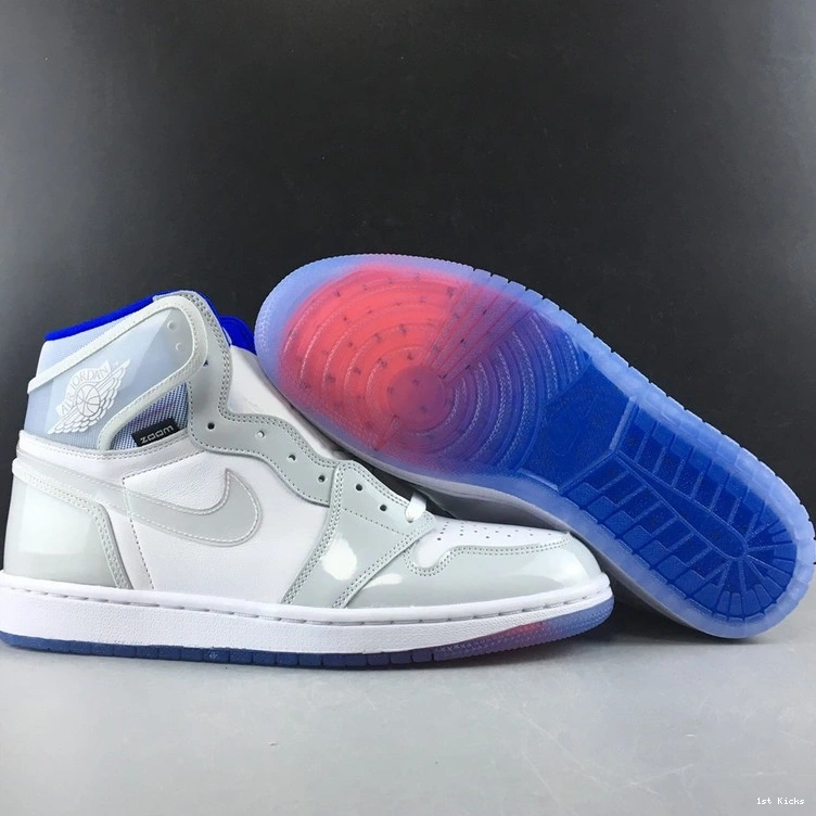 White Racer  High Jordan Retro CK6637-104 1 Blue Zoom 0503